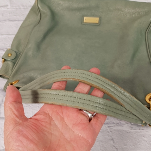 Brahmin green pebbled leather shoulders bag - Picture 11 of 16